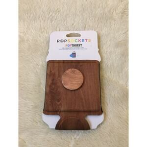 PopThirst Can Holder - Wood Grain Oak